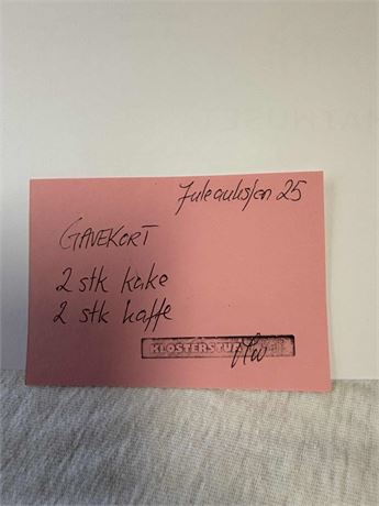 Gavekort Klosterstua Herkules