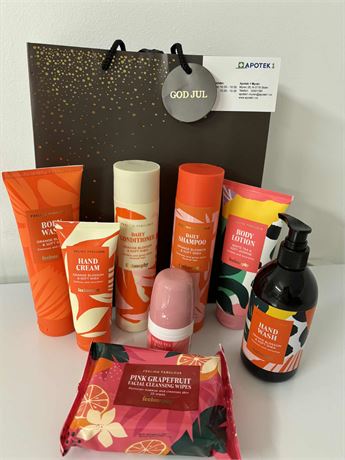 Gavepose med hygieneprodukter fra Apotek1