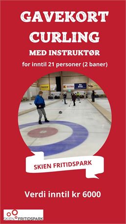 Gavekort på curling i Skien fritidspark